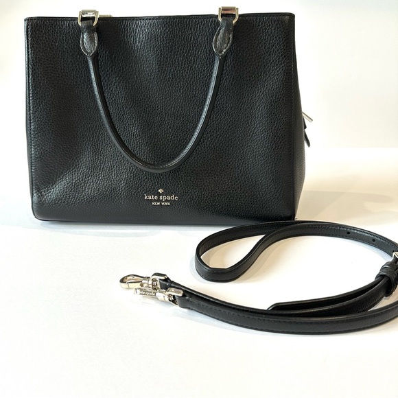 kate spade Handbags - KATE SPADE - New York Laurel way reese Black Satchel - Women’s